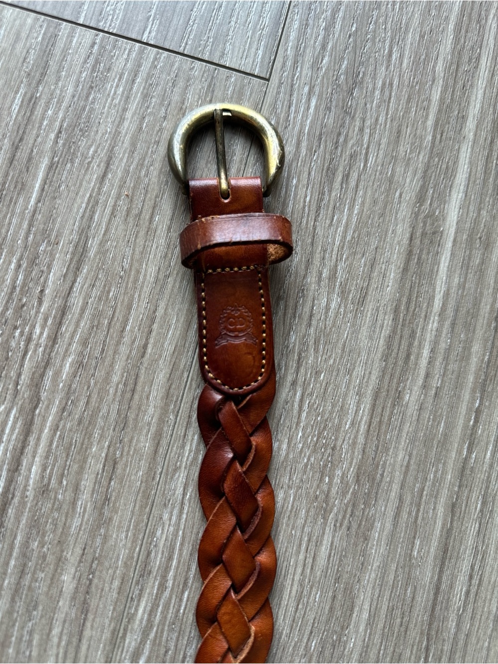Christian Dior Braided Leather Belt in Brown - Picture 13 of 16